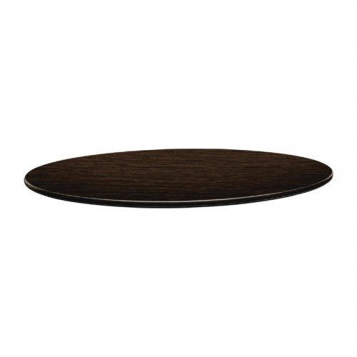 Επιτραπέζιο "Topalit Smartline" σε Wenge Ø70 cm 3,4 cm strength