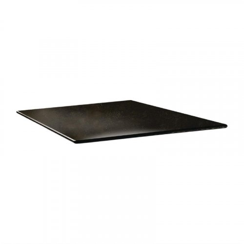 Tischplatte "Topalit Smartline" in Zypern Metall 80x80 cm 1,9cm Stärke