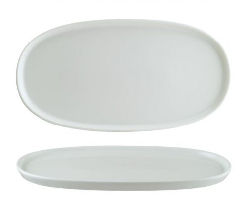 Ovaler Teller "Bonna Hygge White" 34cm 6 Set