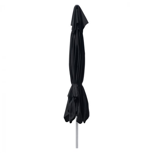 PROFESSIONAL UMBRELLA ALU TELESCOPIC WITH BLACK ACRYLIC CLOTH