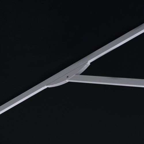 PROFESSIONAL UMBRELLA ALU TELESCOPIC WITH BLACK ACRYLIC CLOTH