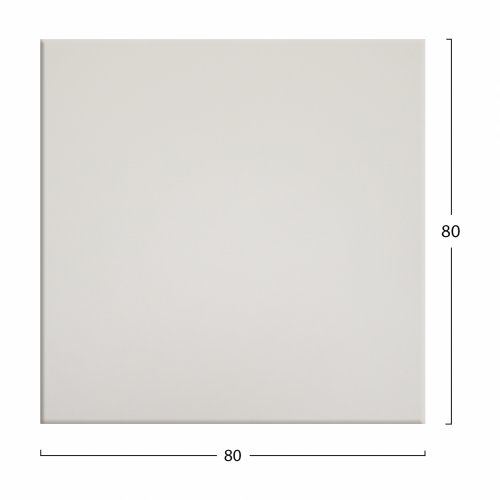 TISCHPLATTE 101 WERZALIT IN WEIß 80X80 cm