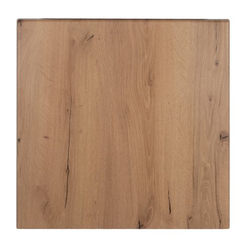 TABLETOP 4680 SQUARE WERZALIT IN NATURAL WOOD COLOR 60X60cm