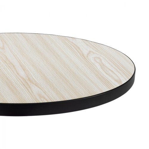 ΕΠΙΦΑΝΕΙΑ ΤΡΑΠΕΖΙΟΥ ΑΠΟ MDF Φ60 WW8436.03 ΔΡΥΣ ΜΑΥΡΟ