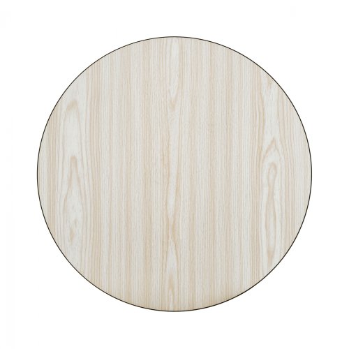 ΕΠΙΦΑΝΕΙΑ ΤΡΑΠΕΖΙΟΥ ΑΠΟ MDF Φ60 WW8436.03 ΔΡΥΣ ΜΑΥΡΟ