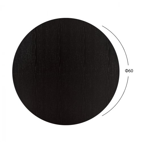 HPL 32 mm Tabletops buy cheap | Table top "Black" Ø 60 cm WW8436.02