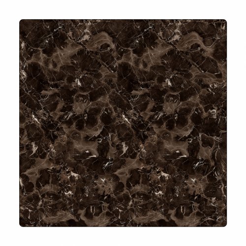 HPL- Tischplatte ,,Brauner Marmor“ in Steinoptik 69x69 cm, dicke 12mm