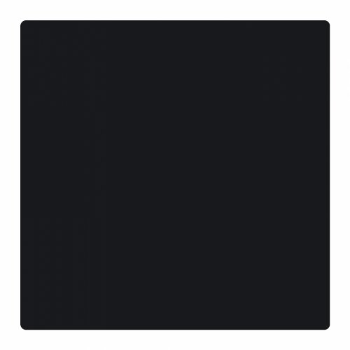HPL- Tischplatte in Schwarz 69x69 cm, dicke 12mm