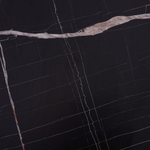 Tischplatte Schwarzer Marmor Werzalit 70X70 35 mm Stärke