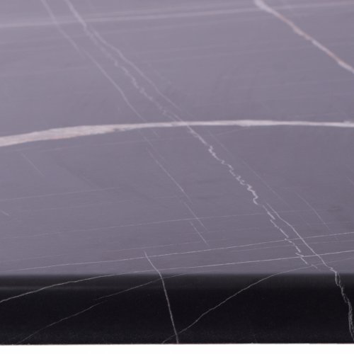 Tischplatte Schwarzer Marmor Werzalit 70X70 35 mm Stärke