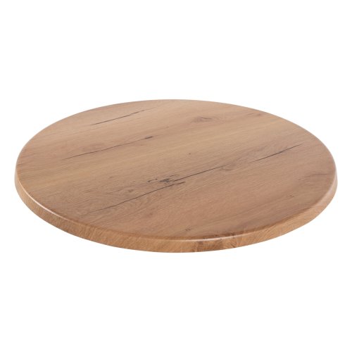 TABLETOP ROUND WERZALIT 4680 Φ60 IN NATURAL WOOD COLOR