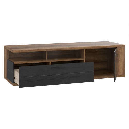 Konsolentisch Ryker Walnuss Grau 161,5x46,7x52,3 cm