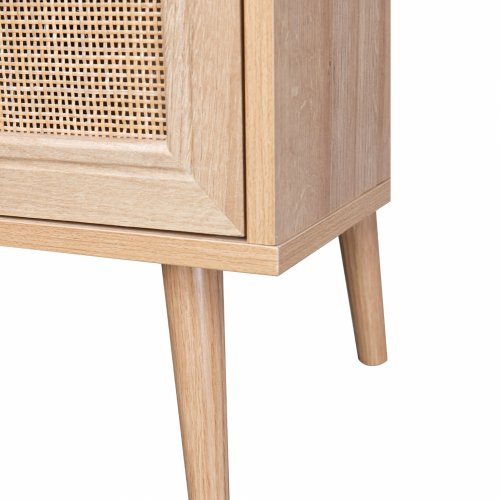 TV Möbel "Colm" im Rattan Design 120x39x56,5 cm