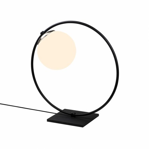 Tischlampe Metall Schwarz/Weiß 30Χ15Χ32 cm