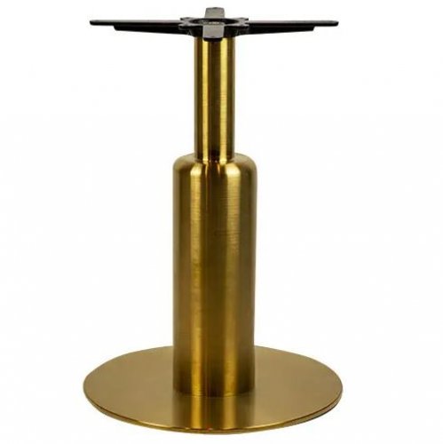 Βάση τραπεζιού "Duco" από χρυσο ατσάλι 70x40x71 cm