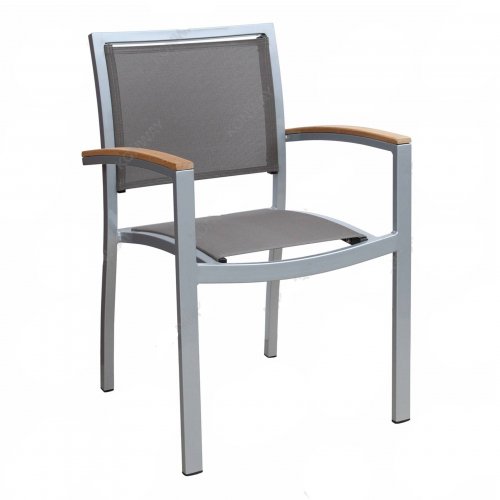 Stapelsessel FLORENZ  braun,  57x47x85 cm