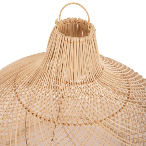 HÄNGENDE DECKENLEUCHTE NATÜRLICHES RATTAN IN NATÜRLICHER FARBE Φ54x46-141Hcm