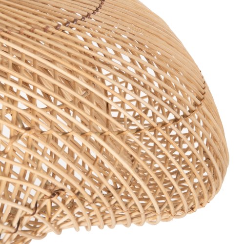 DECKENHÄNGELEUCHTE RATTAN IN NATÜRLICHER FARBE 62x52x122Hcm