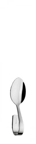 curved table spoon 130 mm out of chrome steel 18/0 (KARINA)