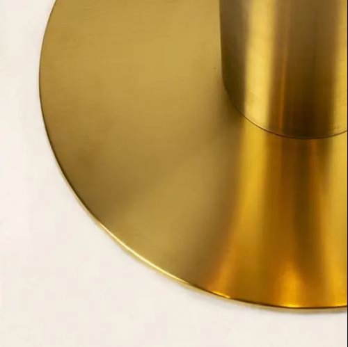 Βάση τραπεζιού "Duco" από χρυσο ατσάλι 70x40x71 cm