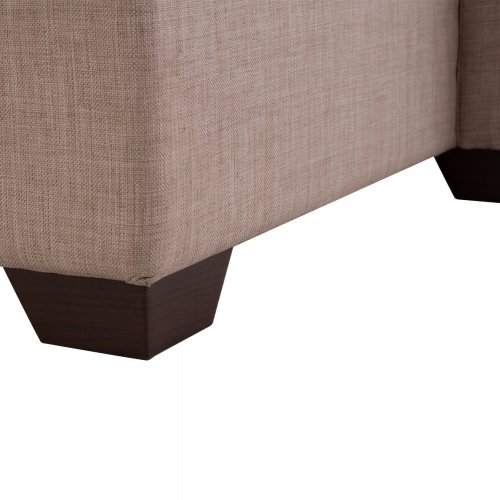 Ecksofa, 200x133x77cm, beige