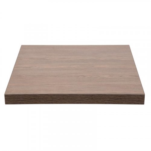 Quadratische Tischplatte "Vintage-Holz" 60x60 cm aus Melamin 3cm Stärke