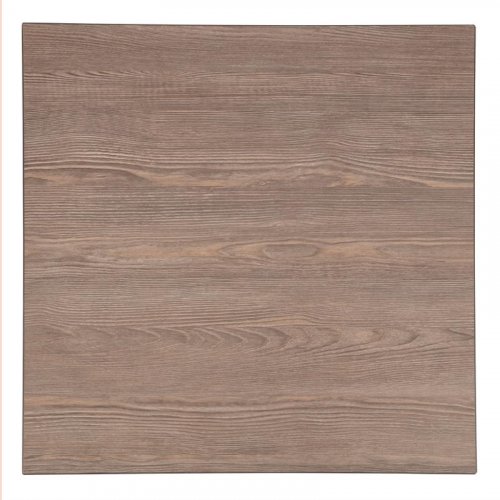 Quadratische Tischplatte "Vintage-Holz" 60x60 cm aus Melamin 3cm Stärke