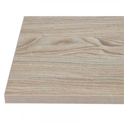 Hochverdichtete Spanplatte, komplett laminiert "Antique Natural" 60x60 cm 3cm Stärke