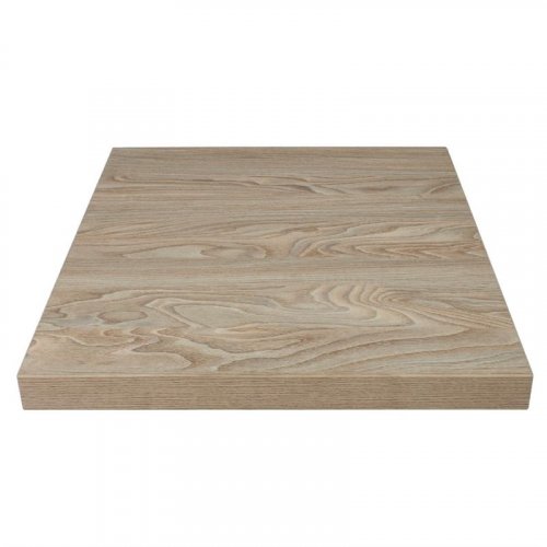 Hochverdichtete Spanplatte, komplett laminiert "Antique Natural" 60x60 cm 3cm Stärke