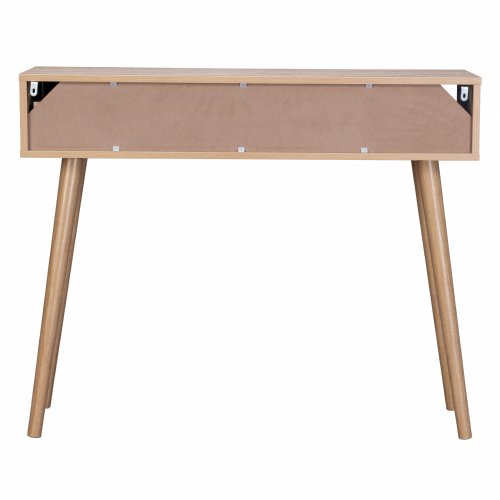 Konsolentisch "Colm" im Rattan Design 100x29x81 cm