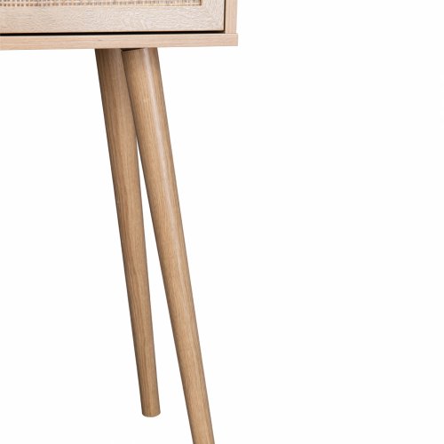 Konsolentisch "Colm" im Rattan Design 100x29x81 cm