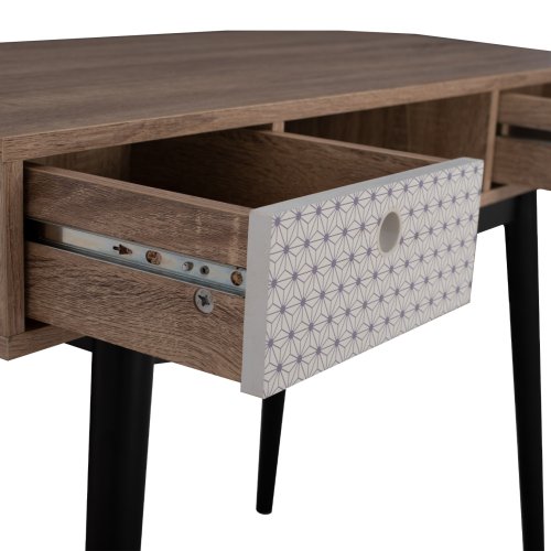 ΓΡΑΦΕΙΟ ΚΟΝΣΟΛΑ HATTIE 110x48,5x78Y εκ.