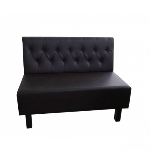 AMERICAN DINERBANK / GASTRONOMIE / LOUNGESOFA / SITZBANK / DINERMÖBEL/BRAUN