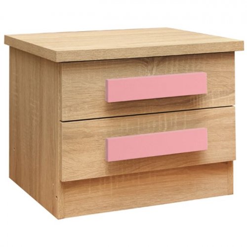 Nachttisch "Playroom Sonama" in pink 40Χ48Χ39cm
