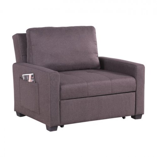 Sessel-Bett "Kanna" in braun