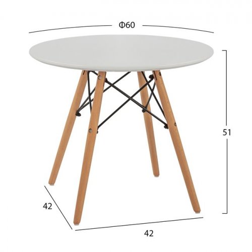 Set 3 pieces with kids table and chairs