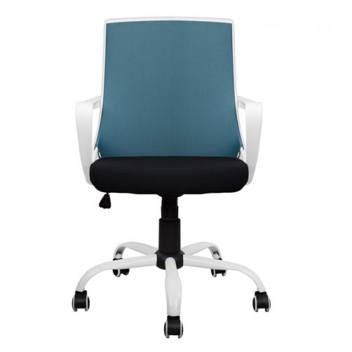 Bürodrehstuhl Polypropylen blau und weiß
