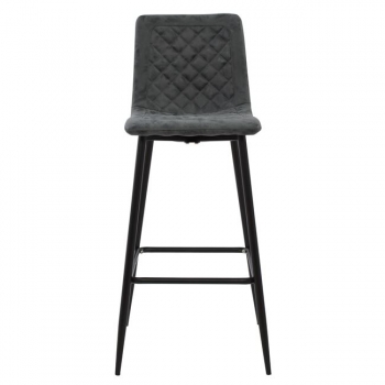 Barhocker Metall grau