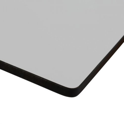 επιφάνεια του τραπεζιού HPL σε λευκό χρώμα 60x60 cm, πάχος 12mm