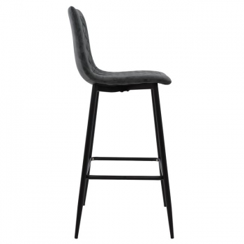 Barhocker Metall grau