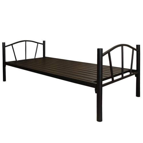 Etagenbett aus Metall in schwarz 90x190