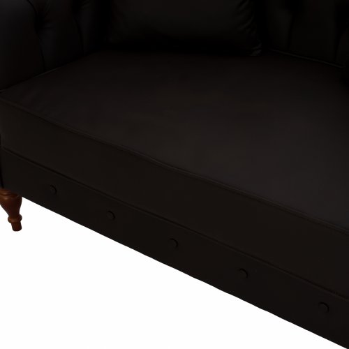 ΚΑΝΑΠΕΣ 2ΘΕΣΙΟΣ CIELLE ΣΕ ΧΡΩΜΑ ΚΑΦΕ 152x85x80 εκ. WW3184.03