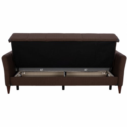 ΚΑΝΑΠΕΣ 3ΘΕΣΙΟΣ GALILEO ΚΑΦΕ 222x90x89 εκ.