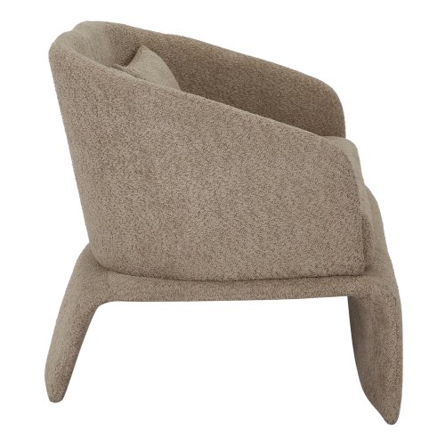 SOFA 2-SITZER BEIGER STOFF-METALLGESTELL 128x72x74Hcm