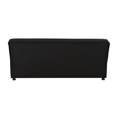 3-Sitzer Schlaf-Sofa EGE mit Stauraum | In Schwarz