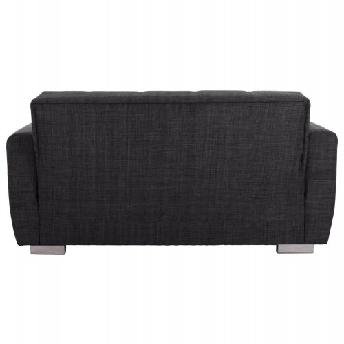 2-Sitzer-Schlafsofa in grau, 180x84x88 cm