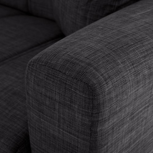3-Sitzer-Schlafsofa in grau, 215 x 80 x 77 cm