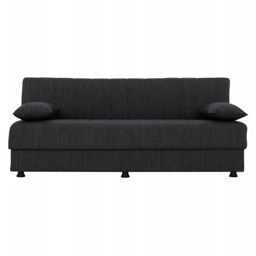 SCHLAFSOFA "ANDRI" 3-SITZER GRAU 180x72x77 cm