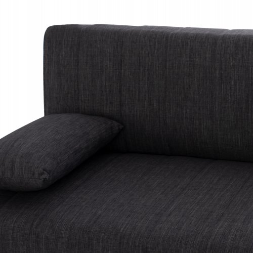 SCHLAFSOFA "ANDRI" 3-SITZER GRAU 180x72x77 cm