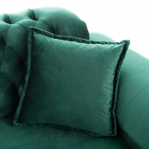 SCHLAFSOFA "BENNINGTON" 3-SITZER IN GRÜN 240x95x80 cm